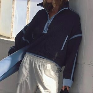 Free People Movement Mountain High Half Zip Fleece